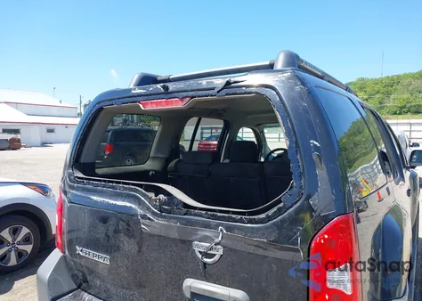 2008 Nissan Xterra S from USA, damaged, VIN 5N1AN08WX8C532084
